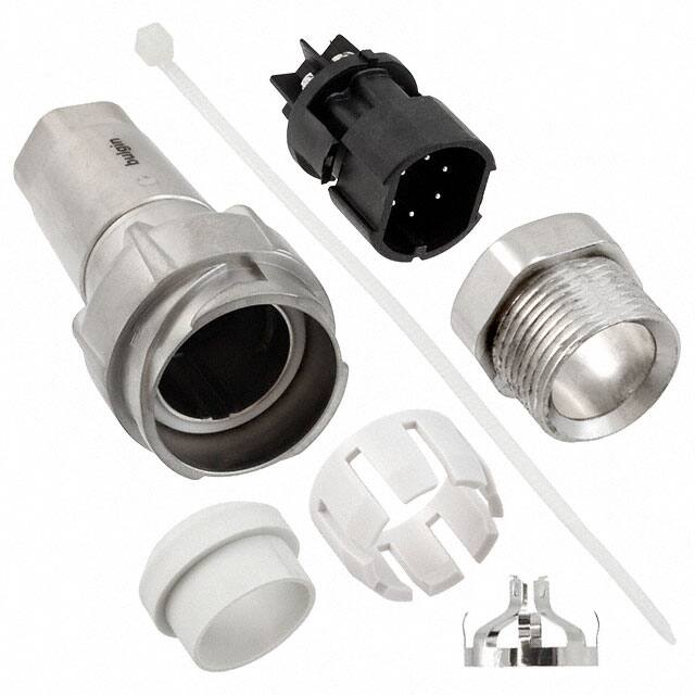 PXM7011/06P/ST/1315/SN Bulgin  Conjuntos de conectores circulares